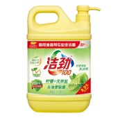 洁劲100柠檬清新洗洁精MES/1.12KG